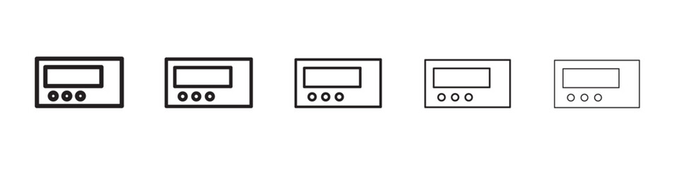 Pager icon vector illustration isolated