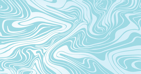 seamless pattern with blue waves