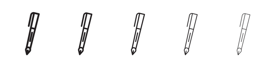 Pen icon vector illustration isolated