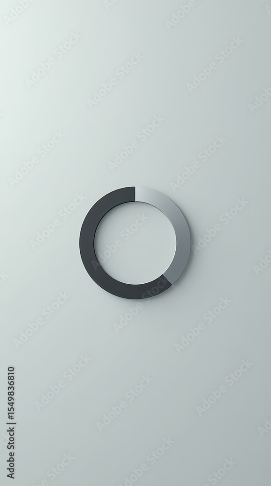 Poster elegant vertical background with buffer icon – use for internet speed or app errors