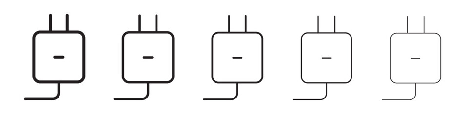 Plug icon vector illustration isolated