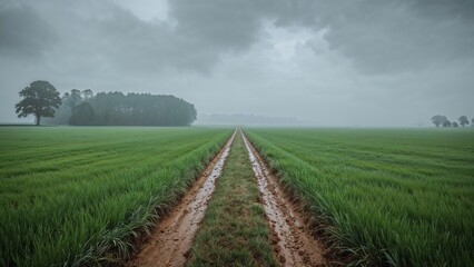 Rain in Forest Images HD