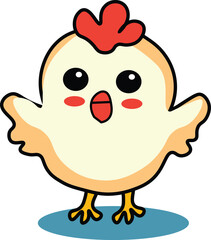  vector chicken image free download 