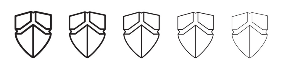 protection icon vector illustration isolated