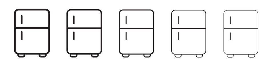 Refrigirator icon vector illustration isolated