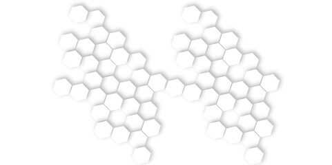 Futuristic 3D White Light Geometric hexagon Structure Featuring Abstract Polygonal Honeycomb Pattern, Technology-Inspired Design, and a Luxurious, Modern Vector Background for Innovation