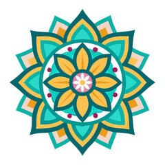 abstract flower vector illustration