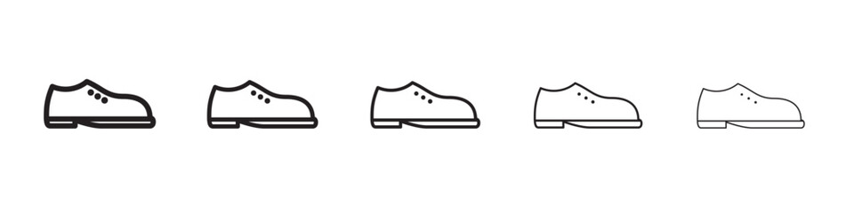 Shoe icon vector illustration isolated