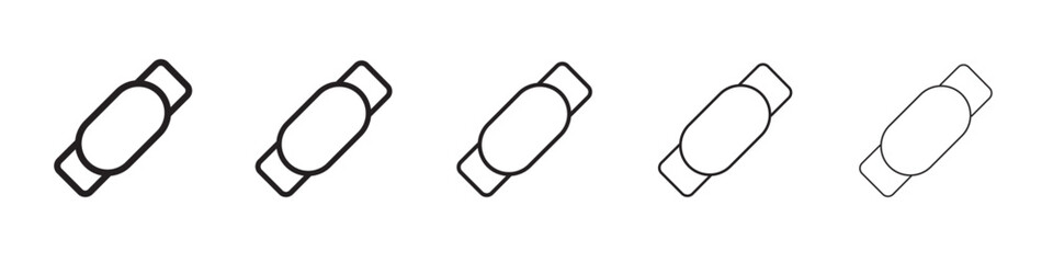 Smart band icon vector illustration isolated