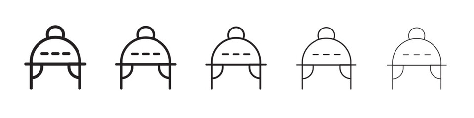 Snow cap icon vector illustration isolated