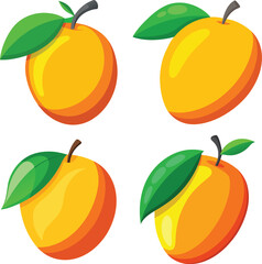 Mango vector design with white background