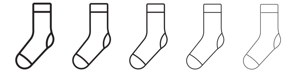 Socks icon vector illustration isolated