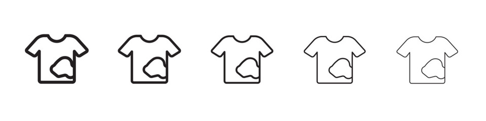 Softener clothes dirt icon vector illustration isolated