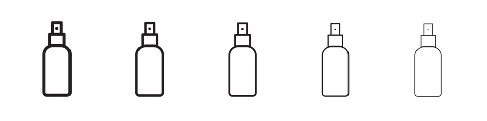 spray bottle icon vector illustration isolated