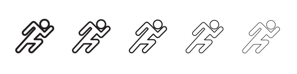 Sprint icon vector illustration isolated
