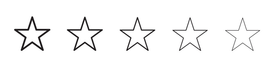 Star icon vector illustration isolated