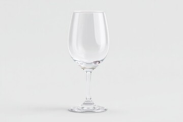 Fototapeta premium clean image featuring isolated beverage glass positioned centrally against stark white background