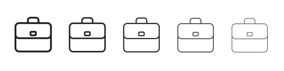 Suitcase icon vector illustration isolated