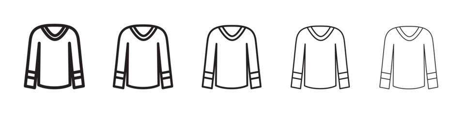 Sweater icon vector illustration isolated
