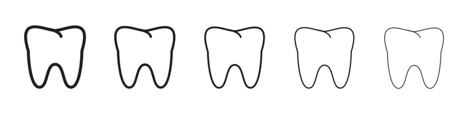 Teeth icon vector illustration isolated
