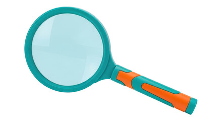 Isolated Magnifying Glass