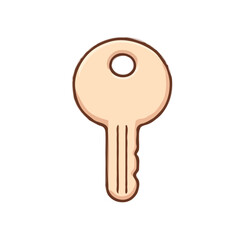 Simplified House Key Design