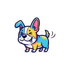 Cute Dog Icon Design Very Cool