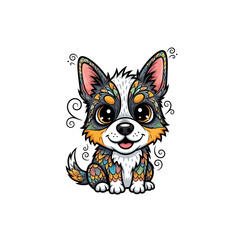 Cute Dog Icon Design Very Cool