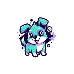 Cute Dog Icon Design Very Cool