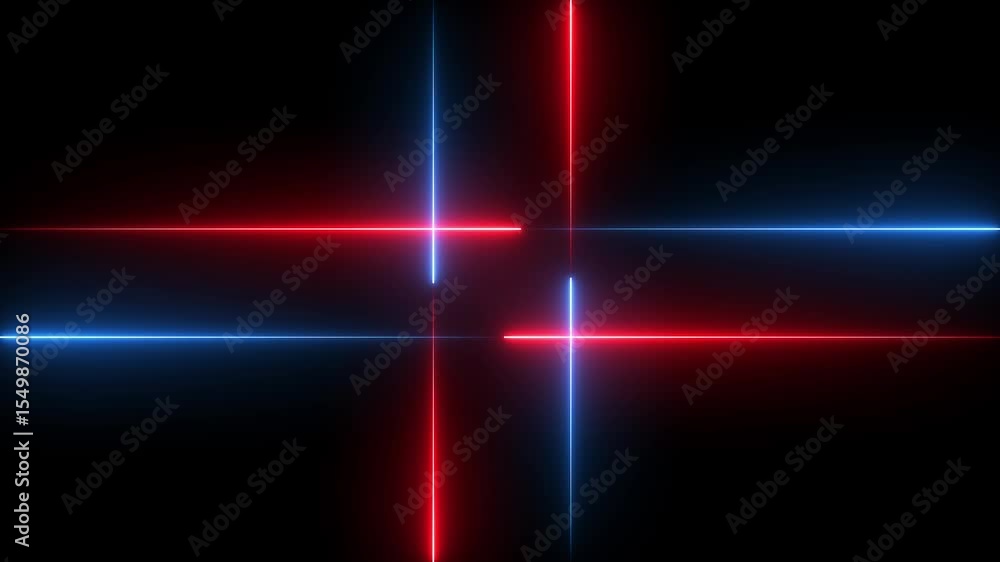 Poster neon lights digital animation,rectangular fire effect animation. fire flame gradually appearing in a