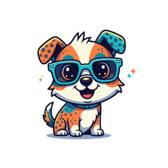 Cute Dog Icon Design Very Cool