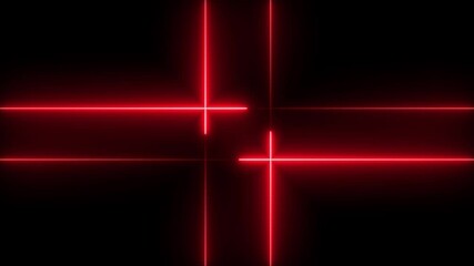 red neon lights digital animation,Rectangular Fire effect Animation. Fire Flame Gradually Appearing in A rectangle Frame.  Glowing neon line light Black Background . - Powered by Adobe