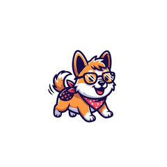 Cute Dog Icon Design Very Cool