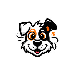 Cute Dog Icon Design Very Cool