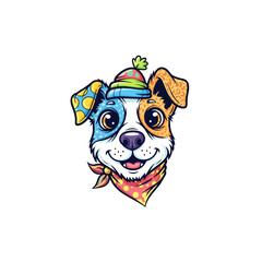 Cute Dog Icon Design Very Cool