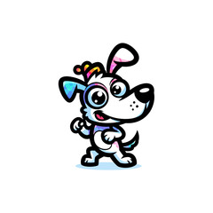 Cute Dog Icon Very Cool Design