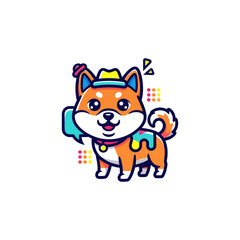 Cute Dog Icon Very Cool Design