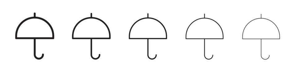 Umbrella icon vector illustration isolated