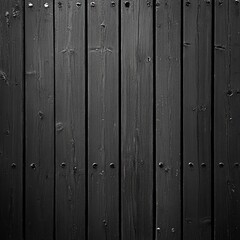 Fototapeta premium Black Wooden Planks Vertical Composition, Dark Texture, Rustic Background, Wood Grain Wood texture, Dark background