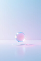 crystal ball on the water