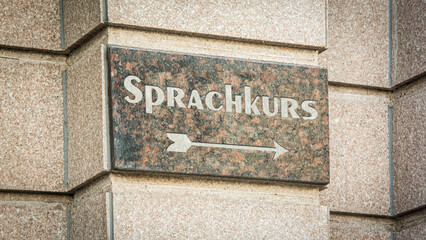 Signposts the direct way to Language course