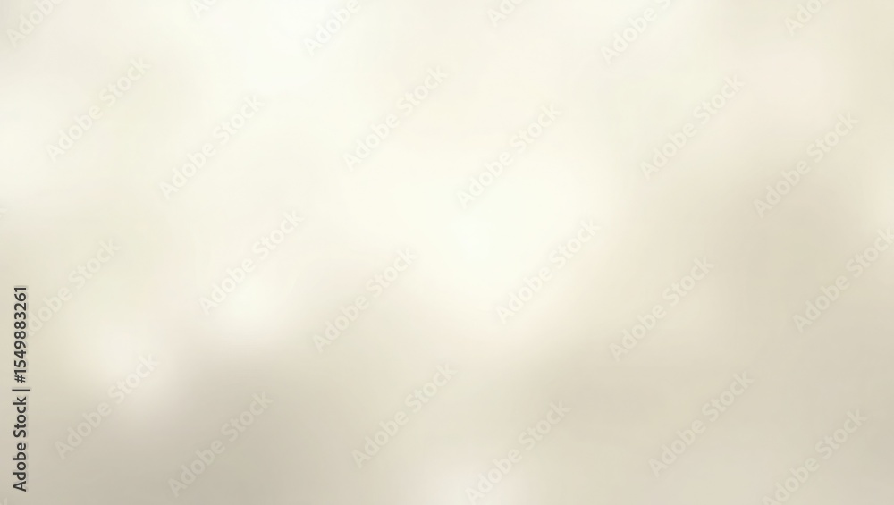 Poster Soft focus abstract background with gentle light and shadow patterns in a warm neutral cream color palette
