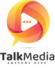 Abstract vector logo design concept for company identity