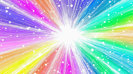 Colorful abstract illustration featuring stars and hearts with vibrant brush strokes in pastel shades, creating a playful and cheerful atmosphere for creative projects