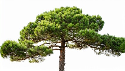 Fototapeta premium pine tree isolated on white