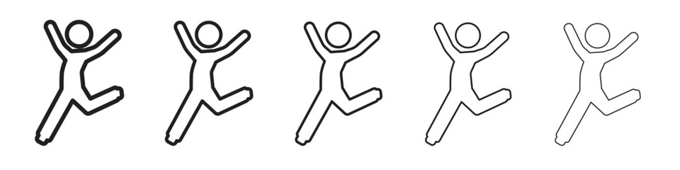 woman dancing icon vector illustration isolated