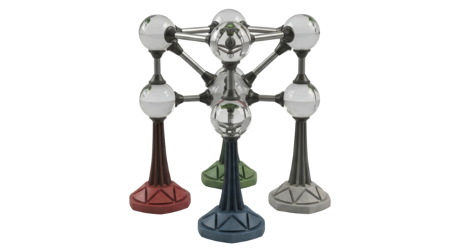 Isolated Science Atom Model