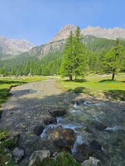 Paysage des Alpes fran&ccedil;aises