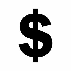 Dollar world currency .Flat image