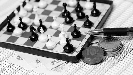 Mini chess and Russian coins are very close.